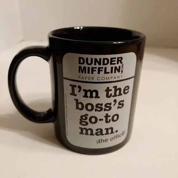 Dunder Mifflin Go-To Man Cup Mug The Office - Picture 1 of 7